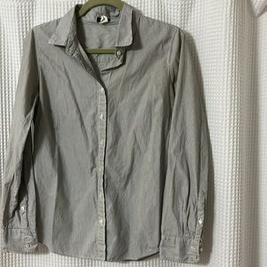 Jcrew pin stripped fitted button down